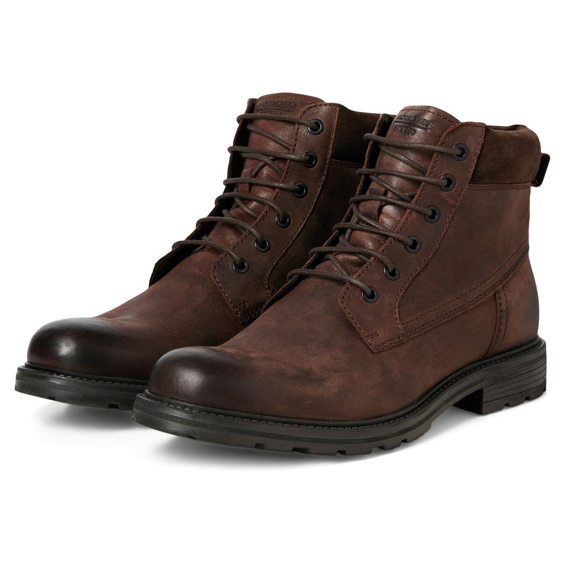 Jack & Jones Cranfield Leather Boots Men | Plutosport